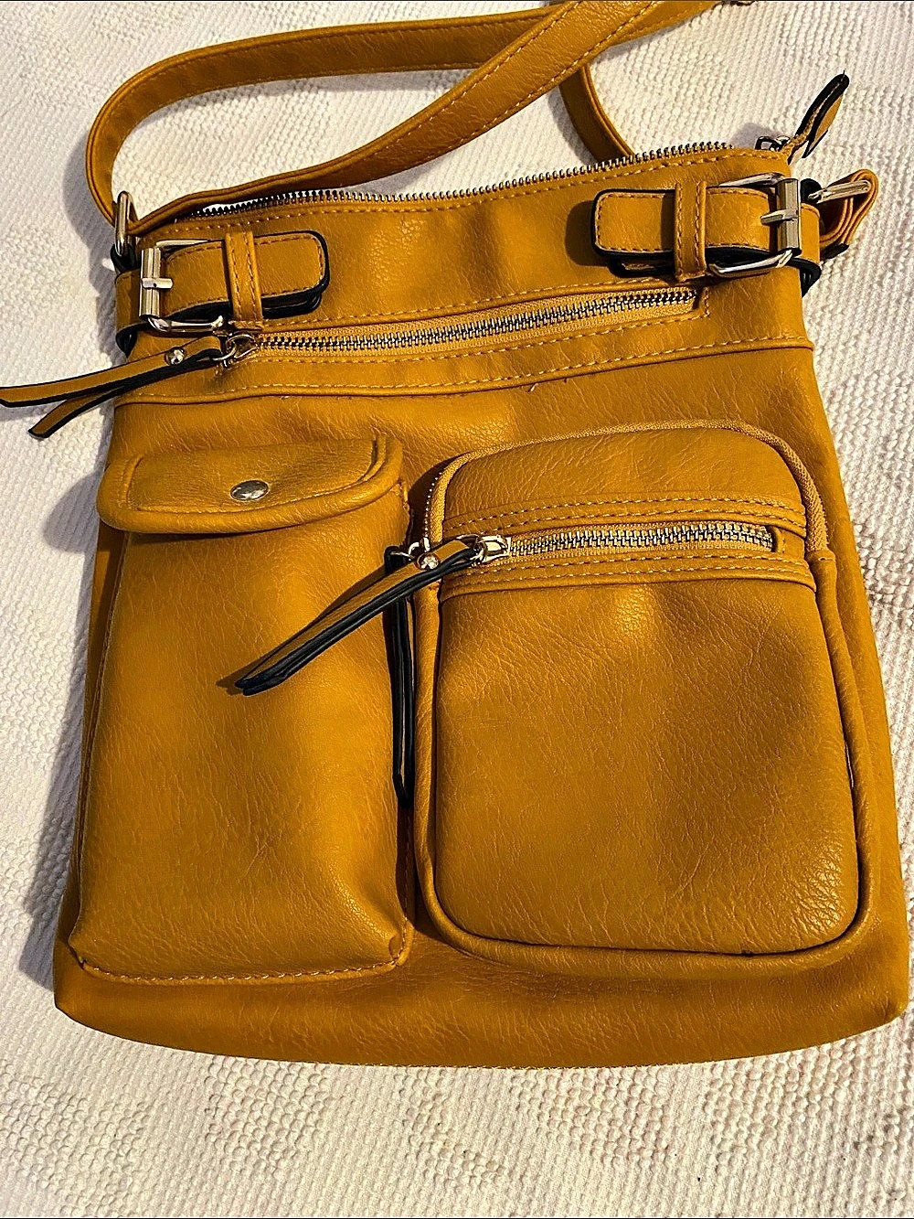 Light Pumpkin Crossbody Bag